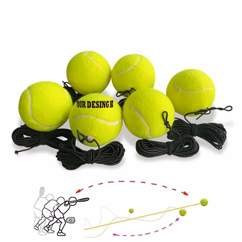 Tennis Training Ball With String
