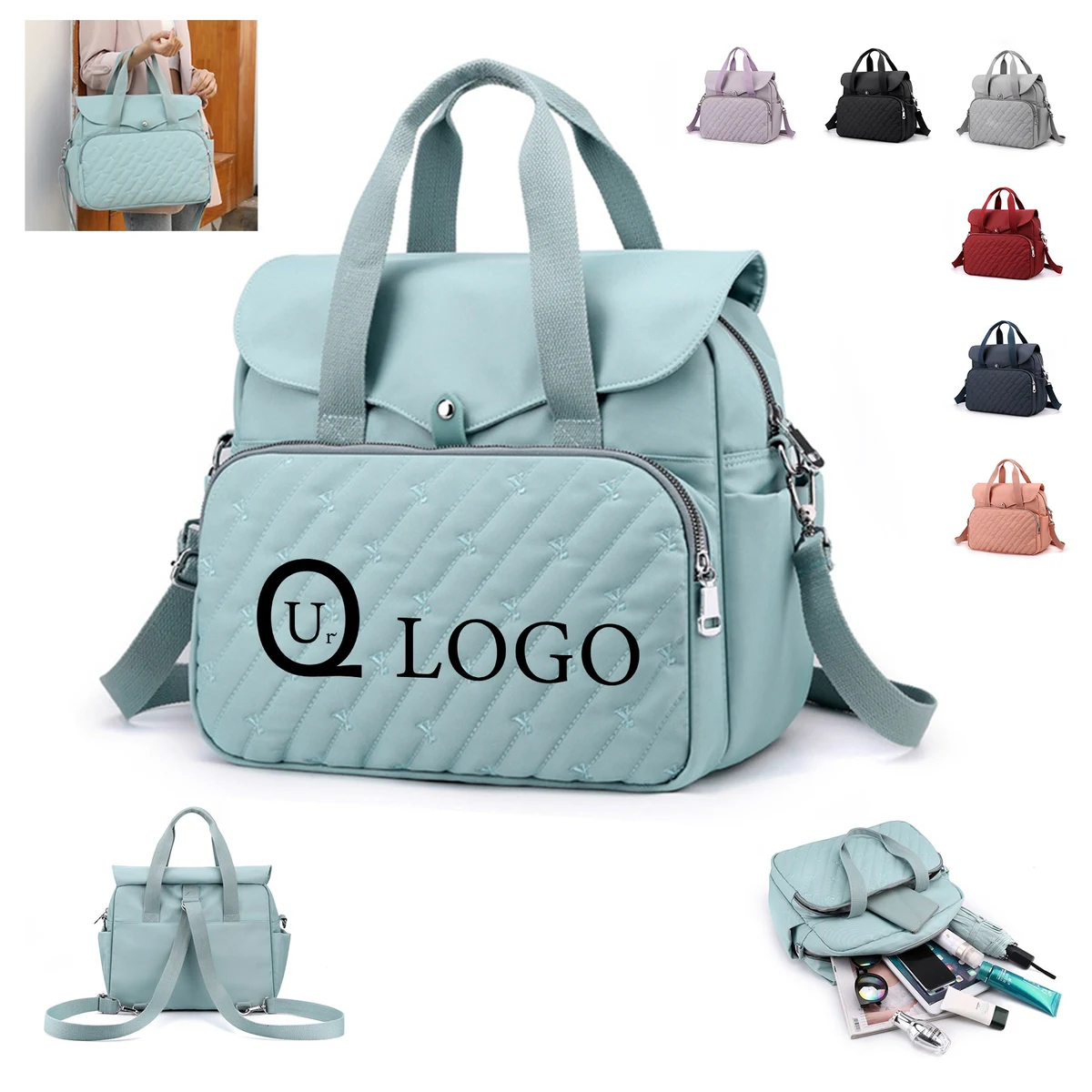 Multipurpose Women'S Backpack 1
