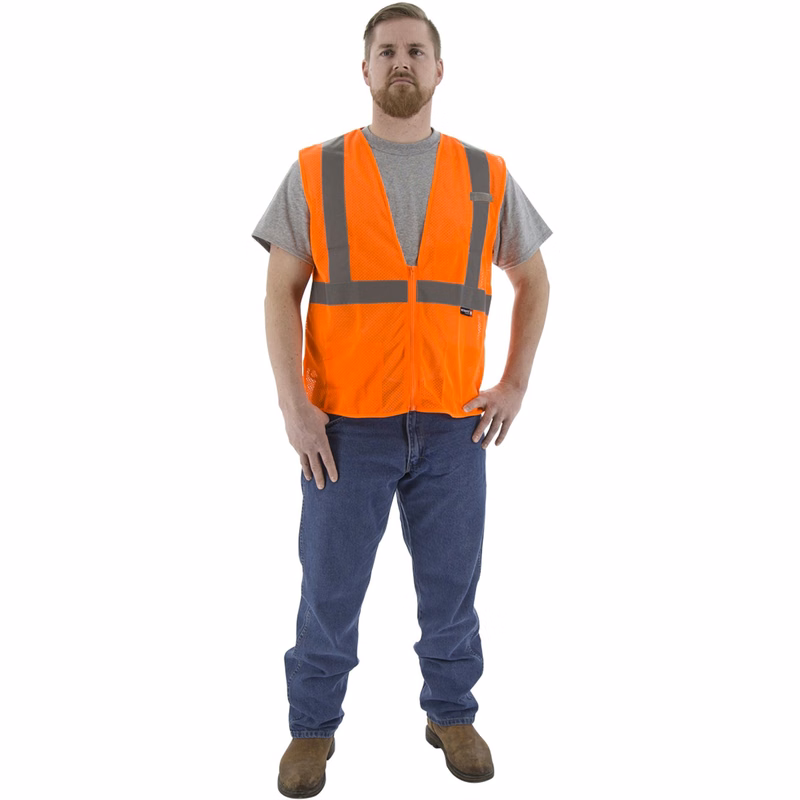 Majestic Hi-Viz Mesh Vest, ANSI 2
