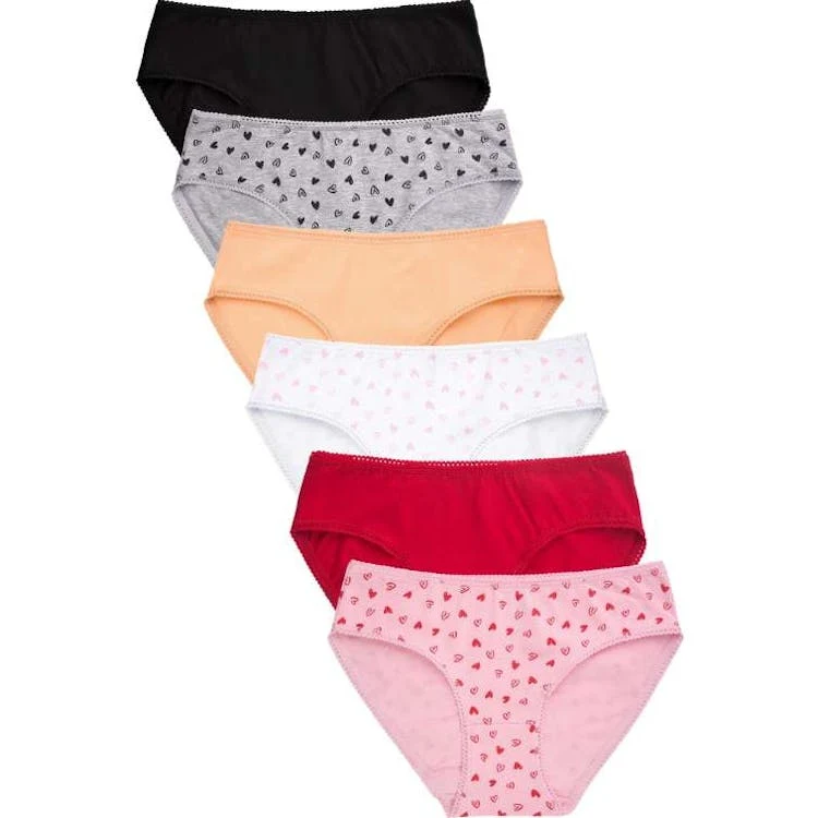 Mamia Ladies Cotton Bikini Panties Small-XL 1