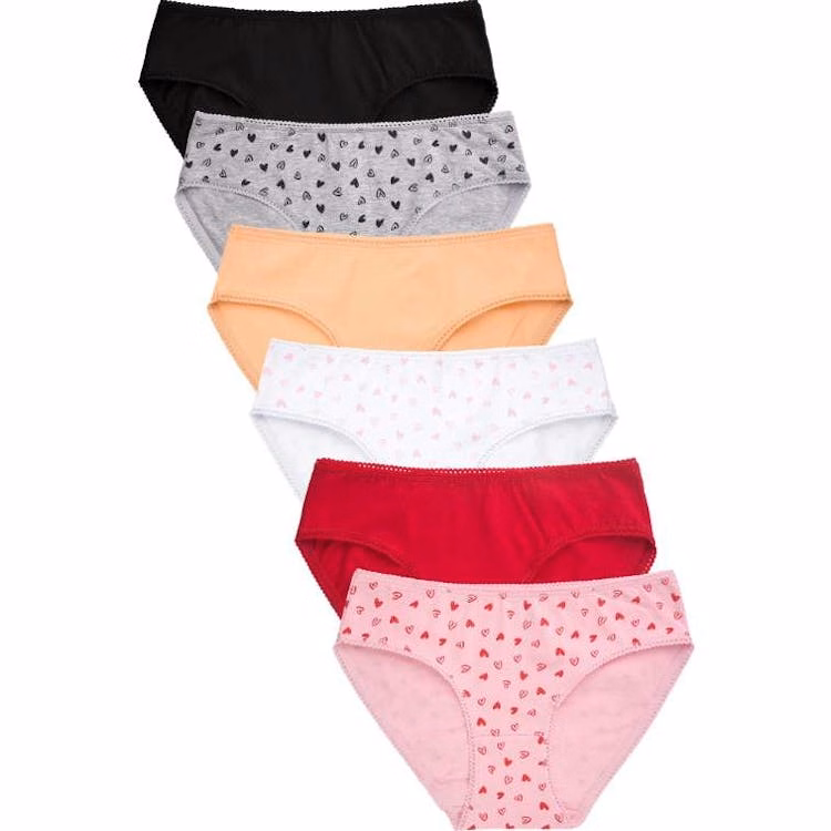 Mamia Ladies Cotton Bikini Panties Small-XL