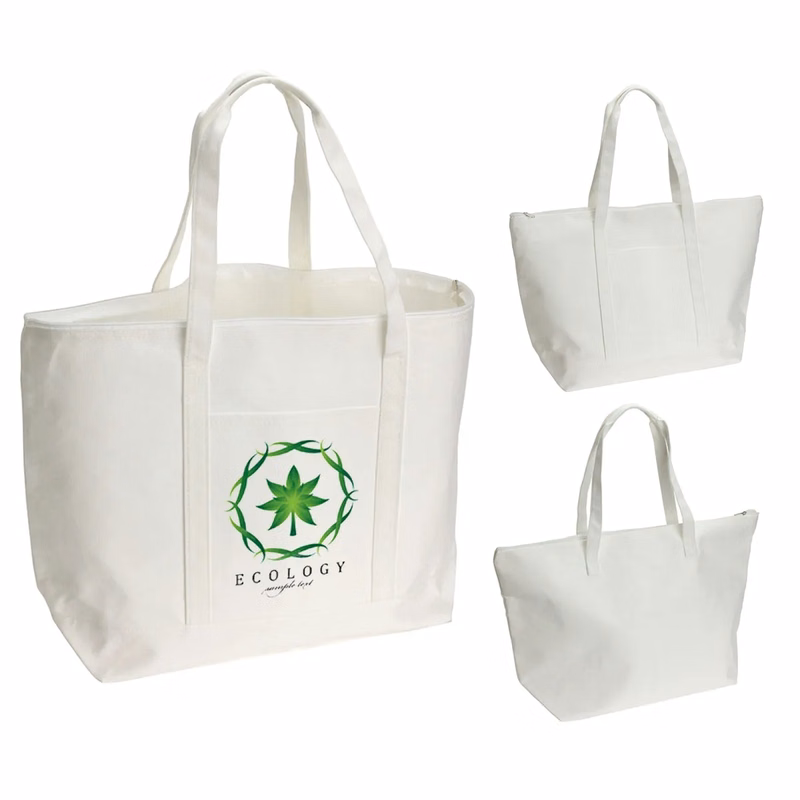 RPET Recycled Polyester Canvas Tote Bag