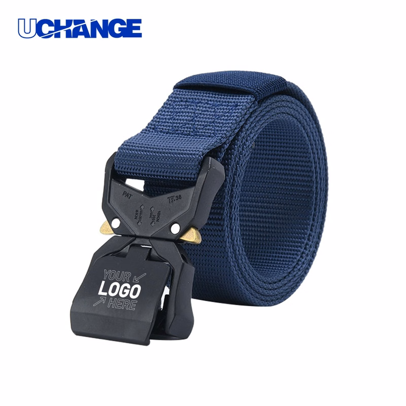 Quick Release Alloy Buckle Belt for Outdoor Use
