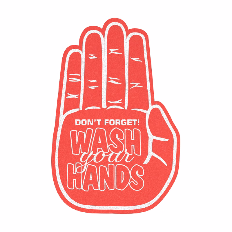 17" Halt Hand Foam Mitt