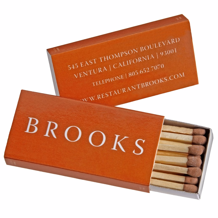 Domino Specialty Matchbox 16-17 Matchsticks (2-inch)