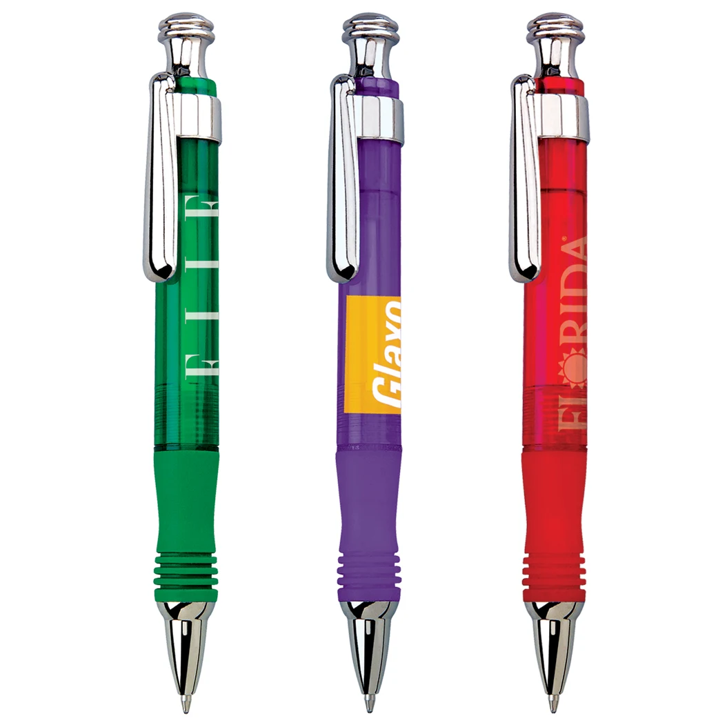 Plantagenet-36 Retractable Wide Translucent Pens 1