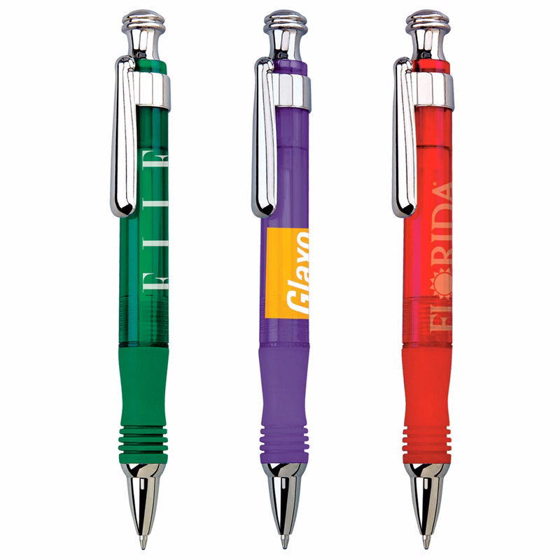 Plantagenet-36 Retractable Wide Translucent Pens
