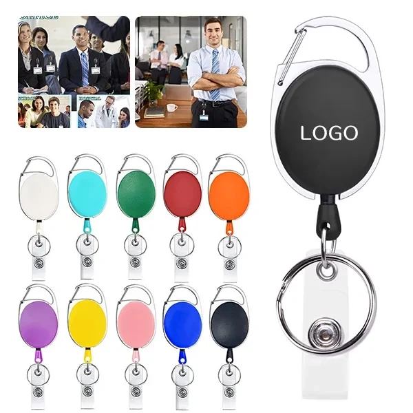 Retractable ID Badge Reel 1