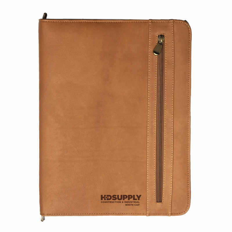 Exitoso - Zippered Leather Portfolio