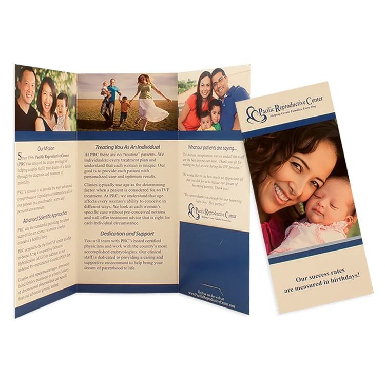 Small Presentation Folders with Three Panels, One Right Pocket 1