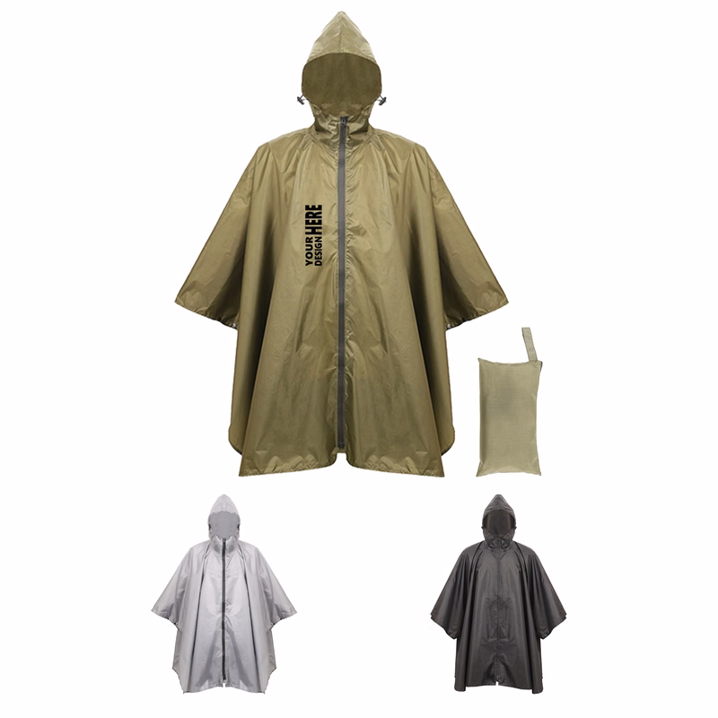 Ultra Lightweight Outdoor Poncho Raincoat