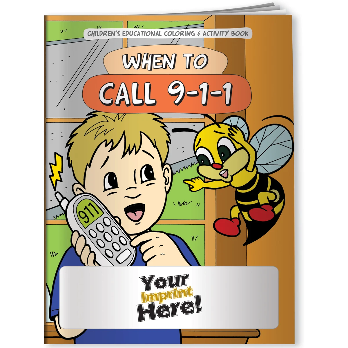 Coloring Book - When to Call 9-1-1 1