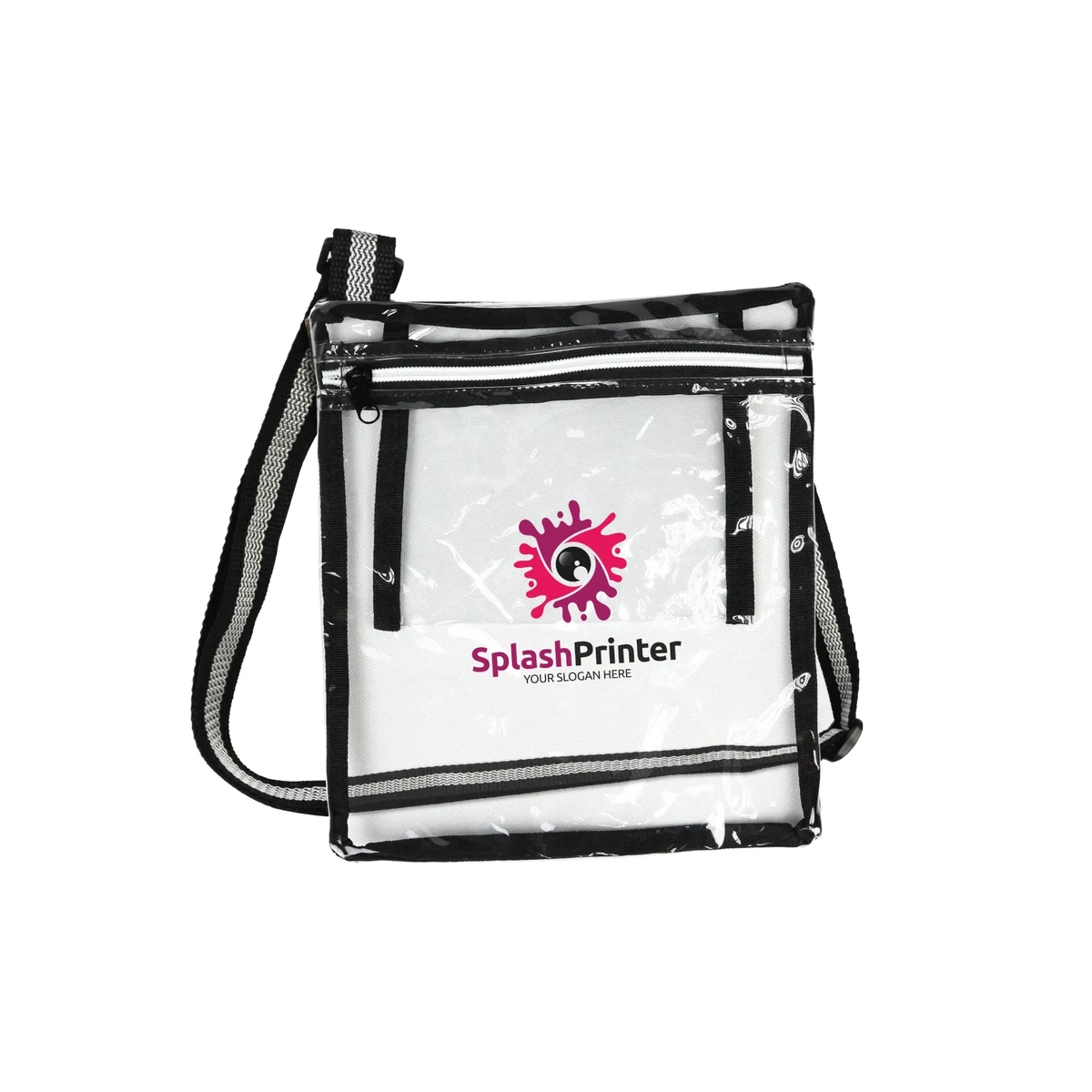 Clear Satchel Bag (9" x 10") 1