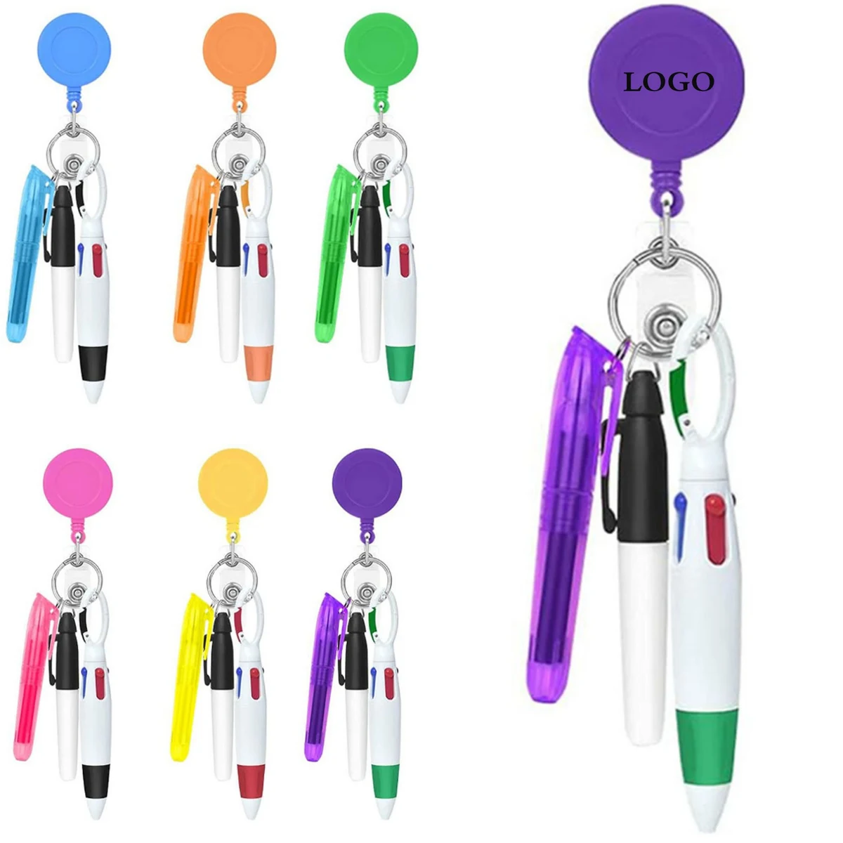 Nurse Pens for Badge with Keychain 1