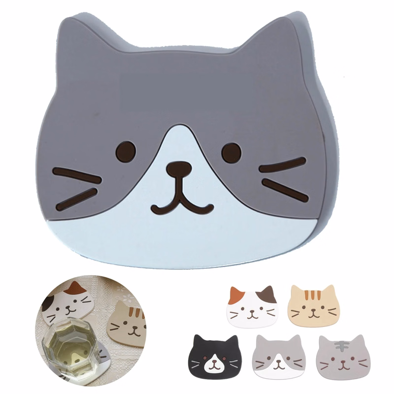 Cat Shaped Coaster