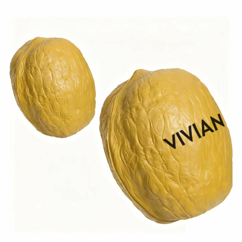 PU Foam Walnut Stress Reliever