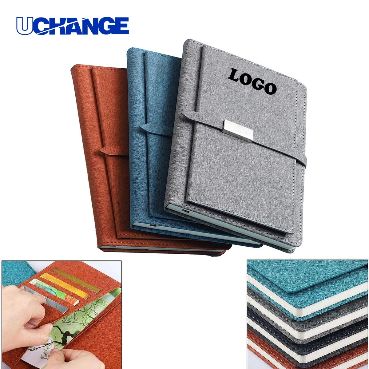 Buckle Closure Diary Notebook for Private Notes 1