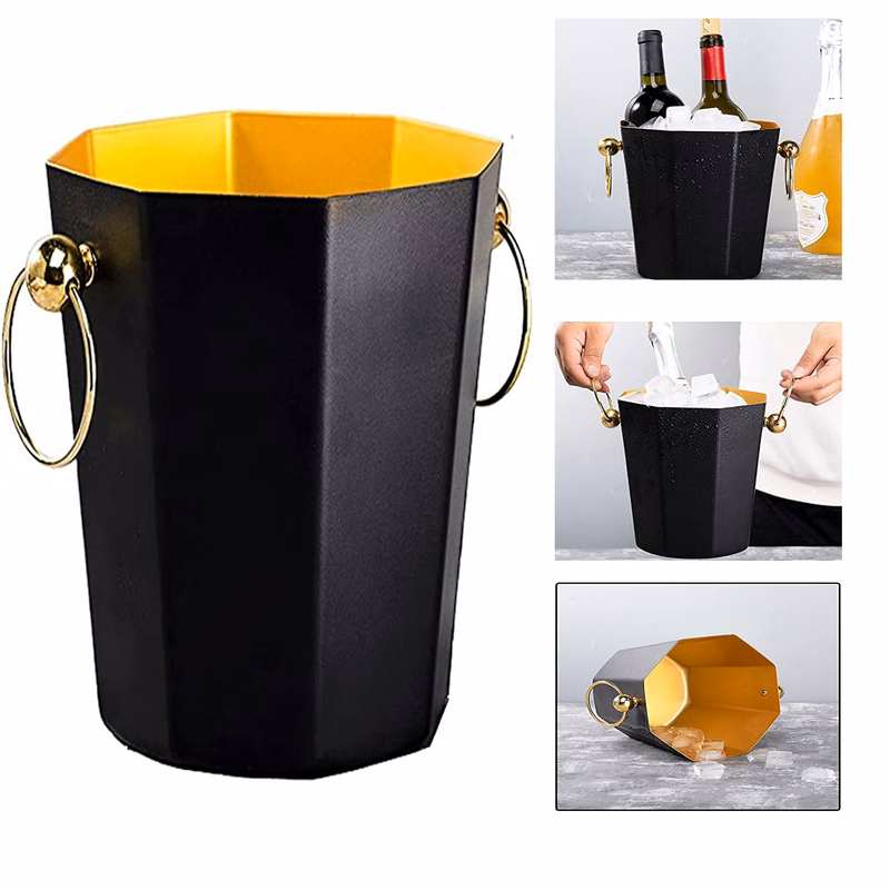 Stainless Steel Ice Bucket for Parties and Outdoor Activitie