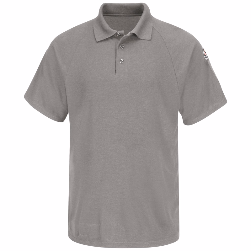 Bulwark® Men's Classic Lightweight FR Short Sleeve Polo