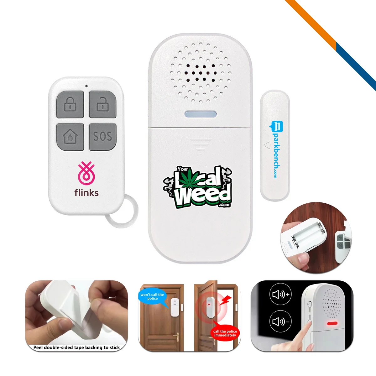 Lapvo Wireless Remote Magnetic Door Window Alarm 1