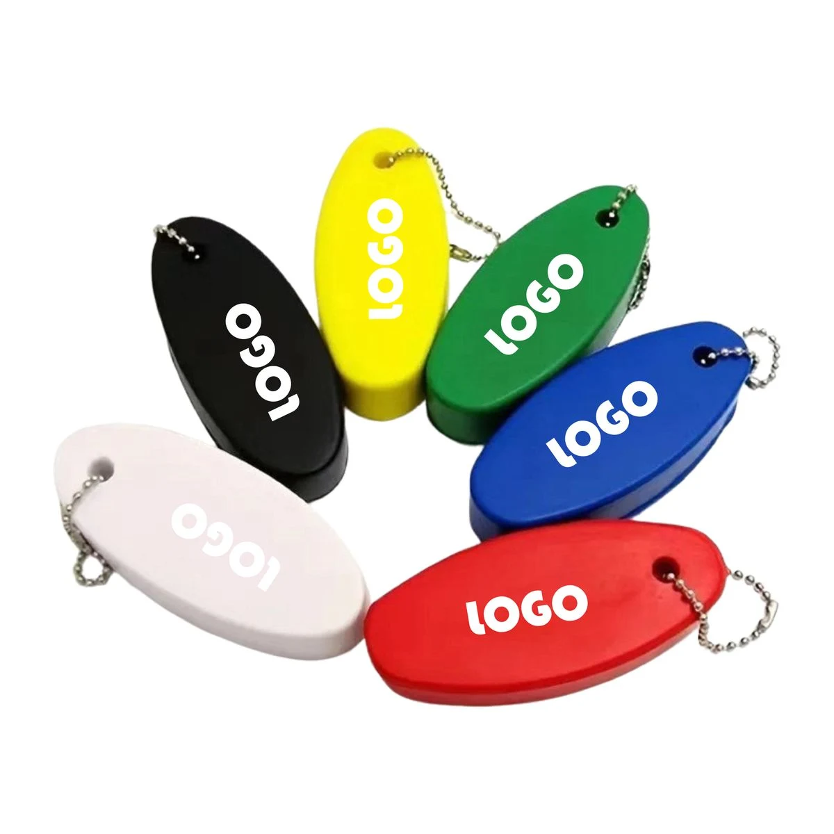Oval Floater Key Tag 1