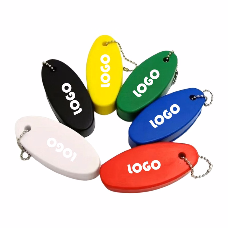 Oval Floater Key Tag