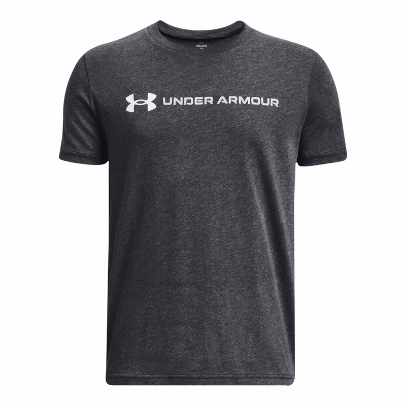 UA Logo Wordmark Boys' Short Sleeve