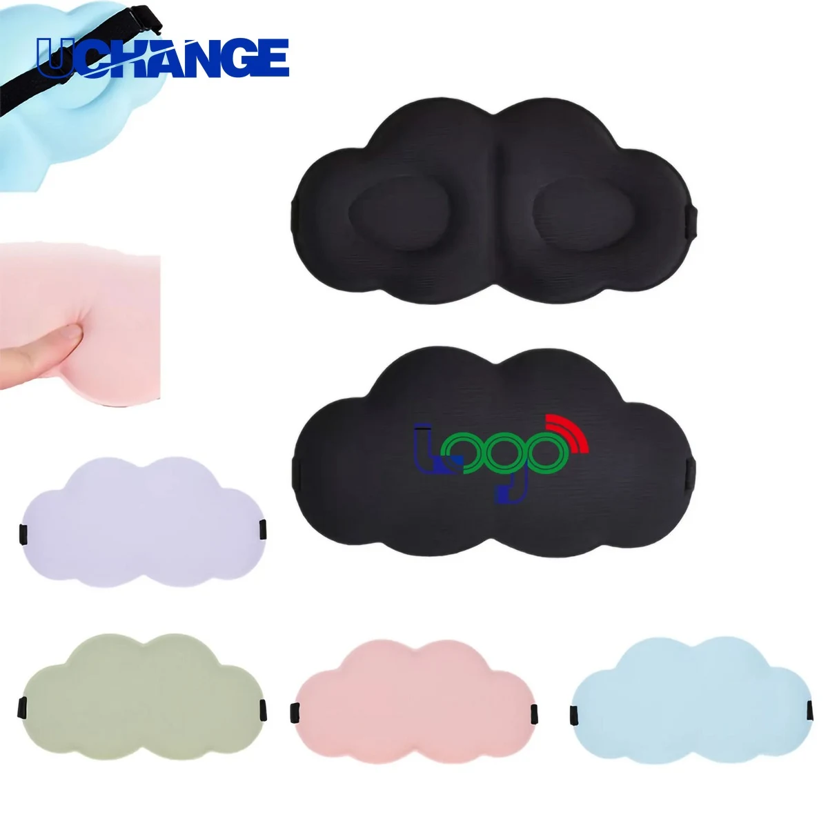 3D Soft Cloud Sleep Eye Mask 1