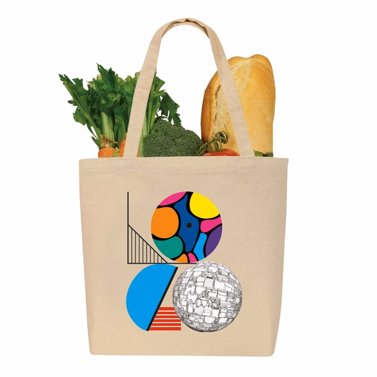 eGreen Natural Cotton Canvas Tote Bag
