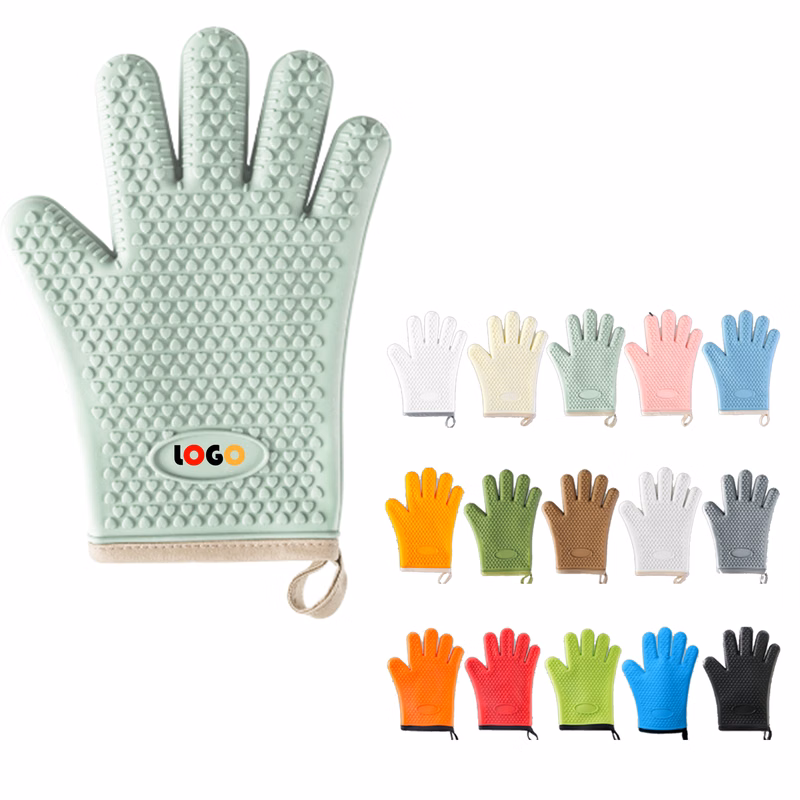 HeatShield Edge-Sealed Silicone Gloves