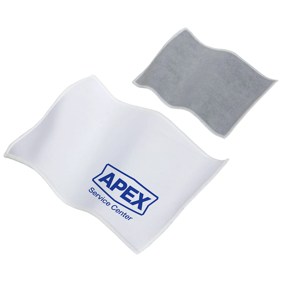 Quick Clean 5" x 7-1/8" Dual Sided Microfiber Cloth 1