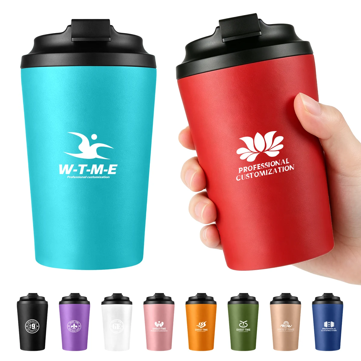 Stainless Steel Thermos Cold Coffee Cup 1