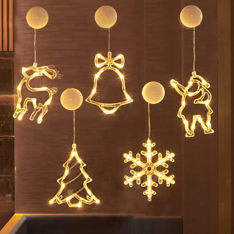 Led Christmas Tree Sucker Lamp