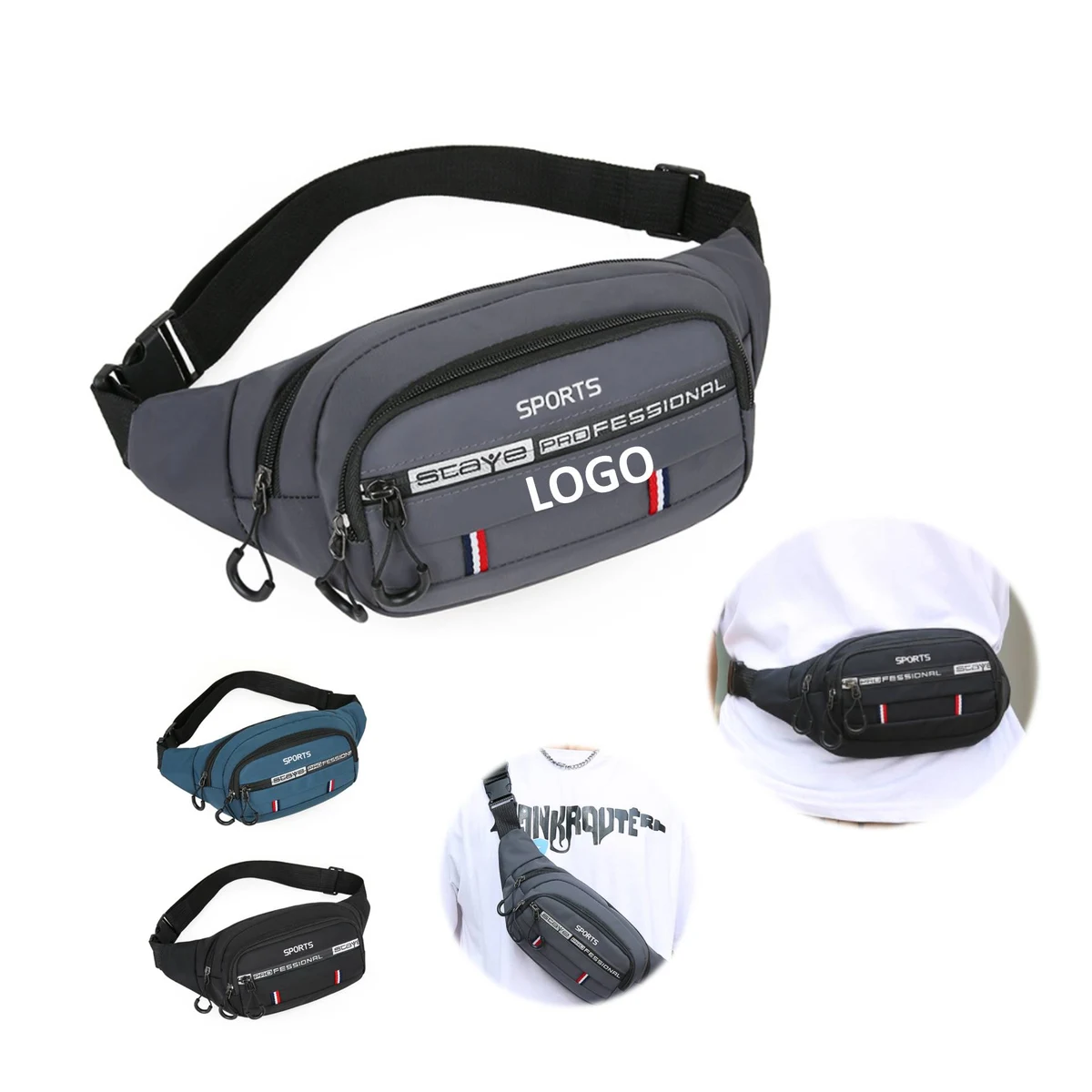 Men's Multi-Function Sport Waist Bag 1