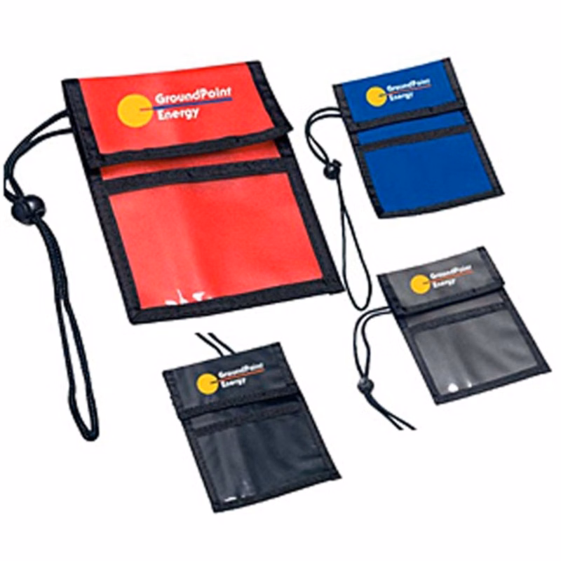 Event Zipper Pouch Badge Holder