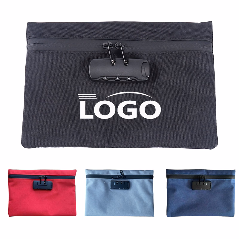MOQ 10 pcs Fireproof Money Bag