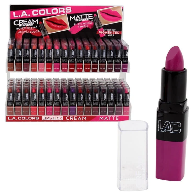 Cream & Matte Lipsticks - Display Included 1