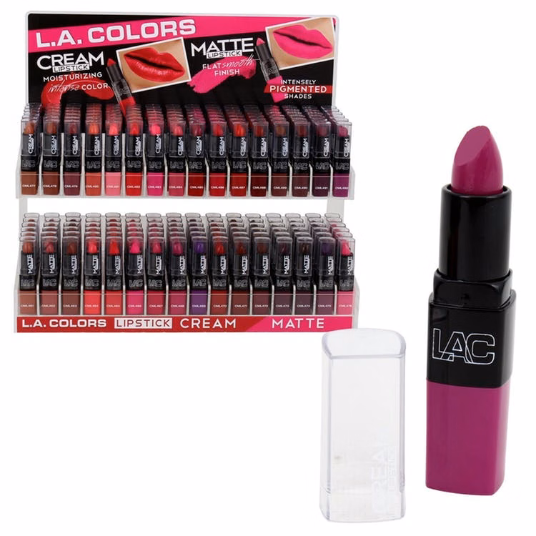 Cream & Matte Lipsticks - Display Included