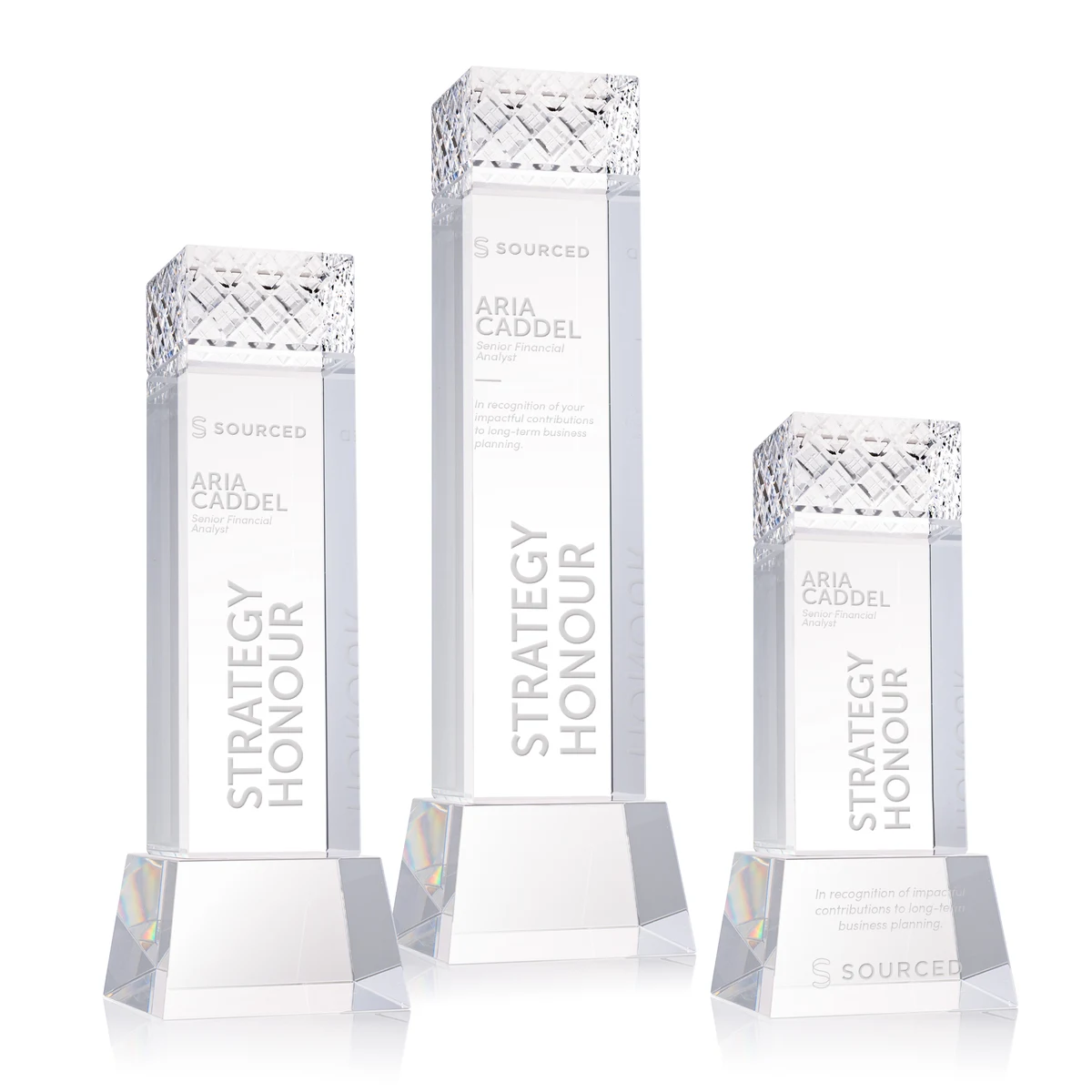 Velson Award on Base - Clear 1