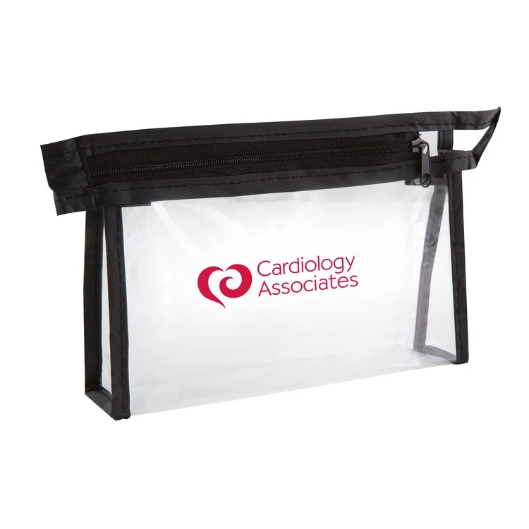 Traditional Clear Amenity Bag 1