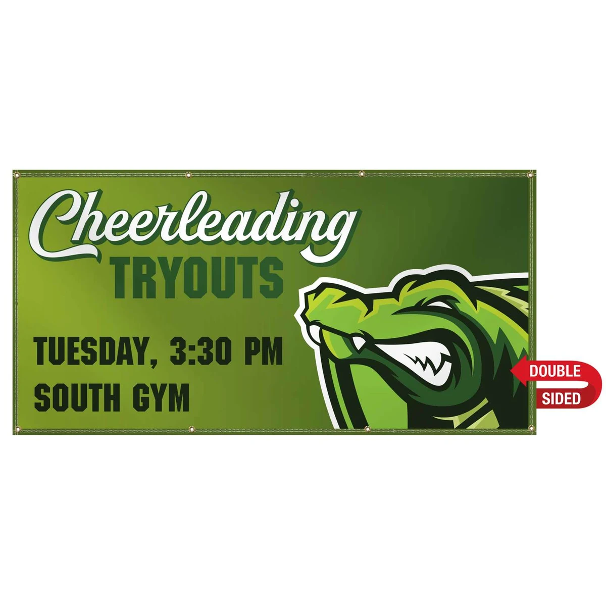 3' x 6' 13 oz. Smooth Vinyl Banner Double-Sided 1