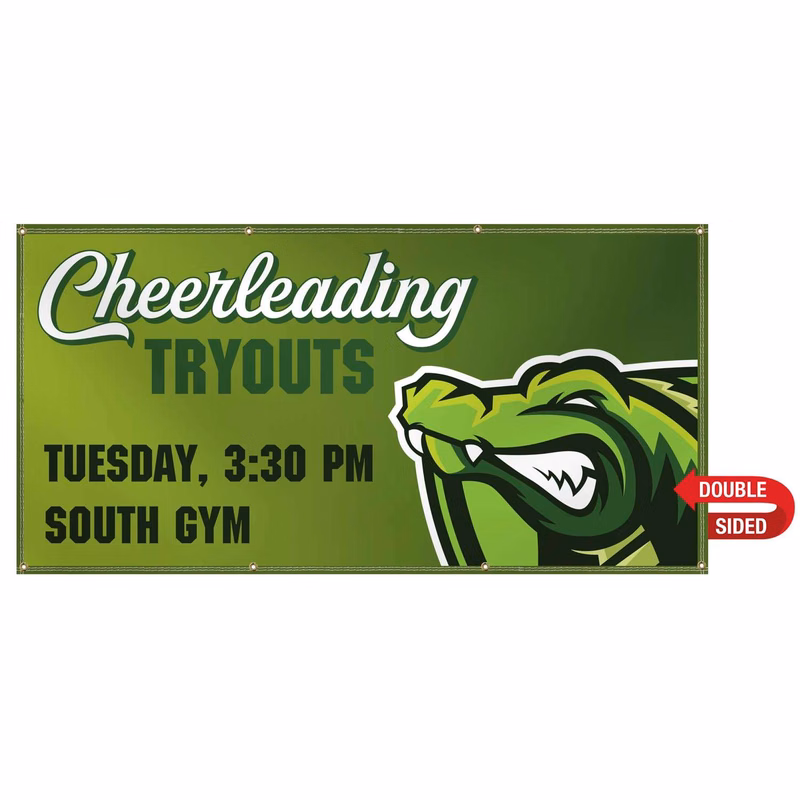 3' x 6' 13 oz. Smooth Vinyl Banner Double-Sided