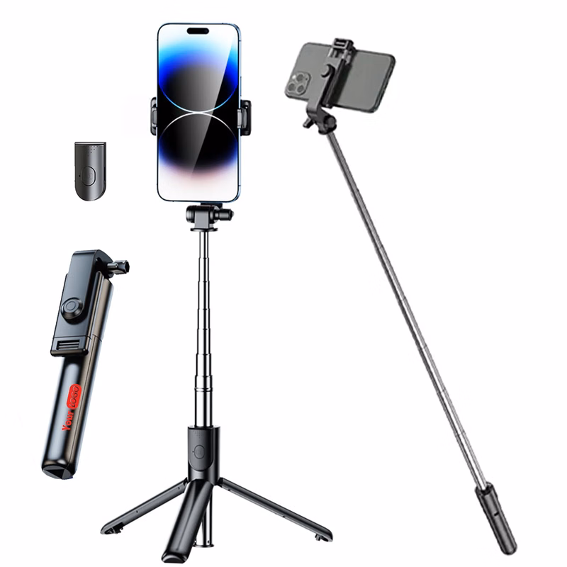 MOQ20 All in One Extendable Selfie Stick Tripod