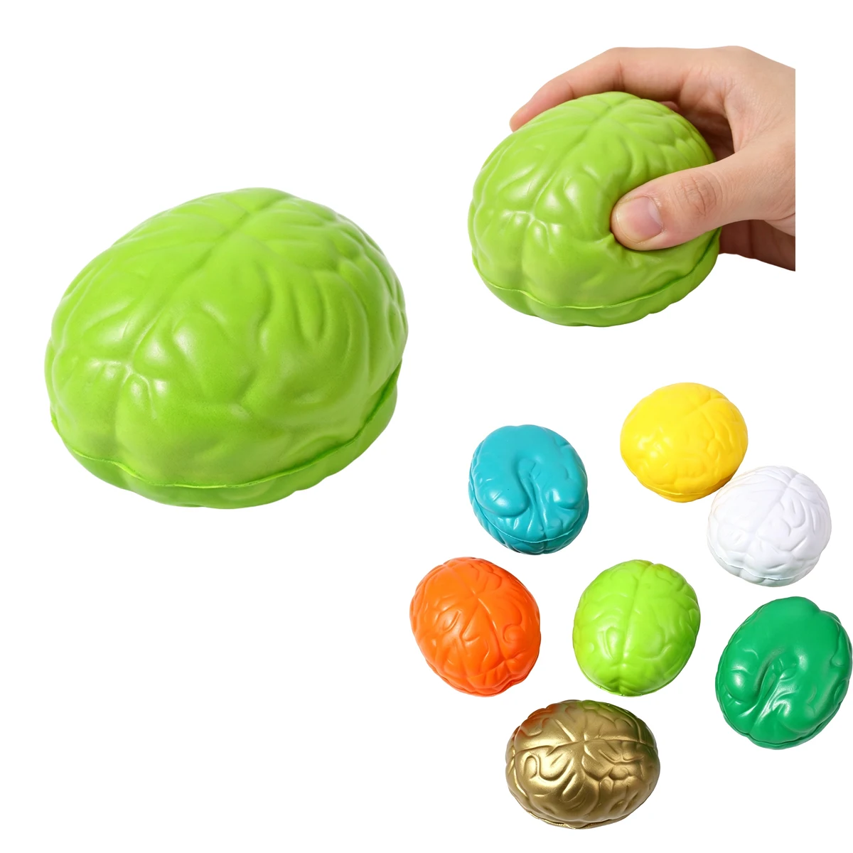 Human Brain Model Stress Relief Squeeze Toy 1