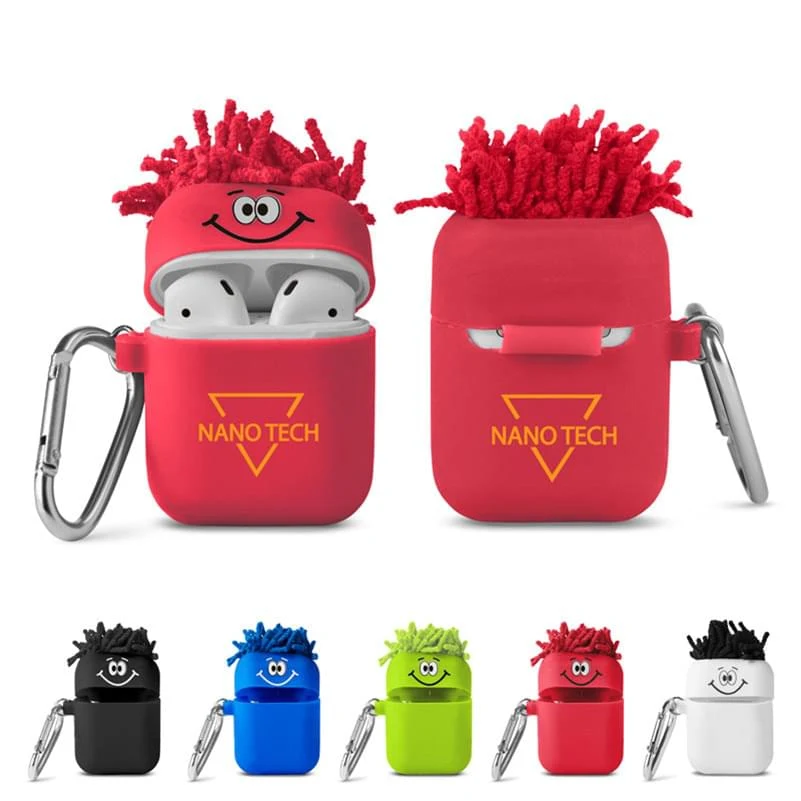 MopToppers® Earbud Case with Carabiner 1