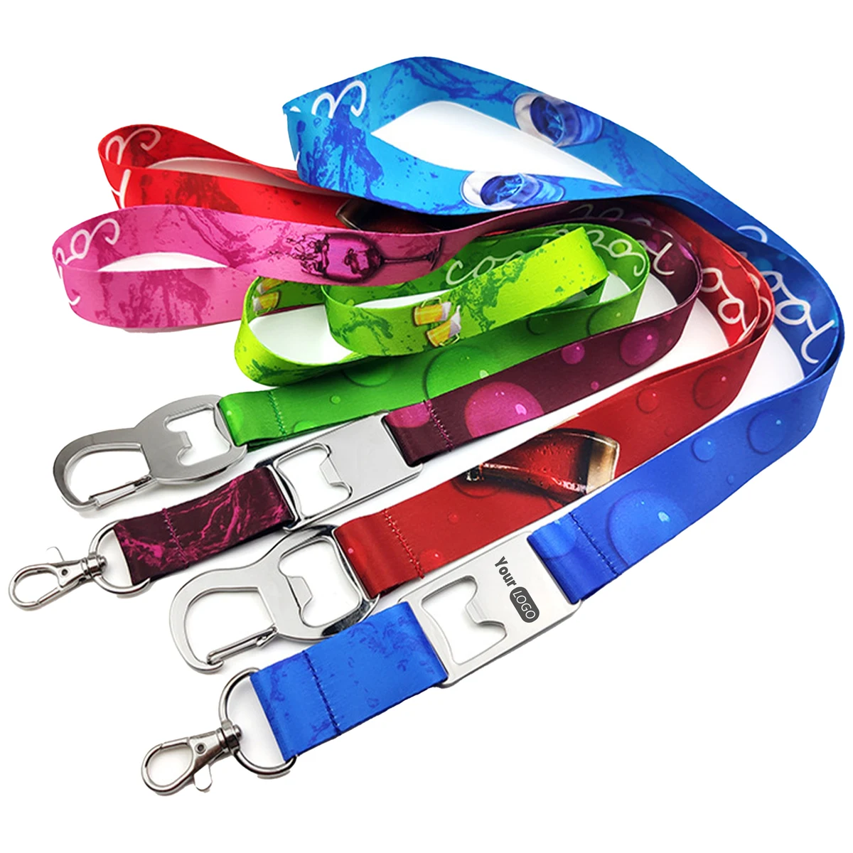 Polyester Multifunctional Lanyard With Bottle Opener 1