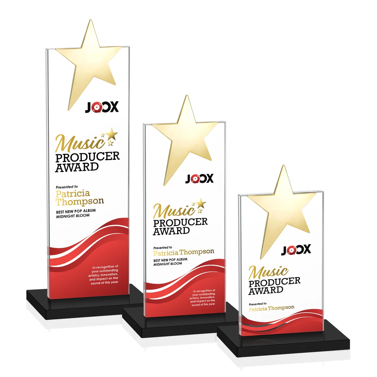 Bryanston Gold Star VividPrint™ Award - Black 1