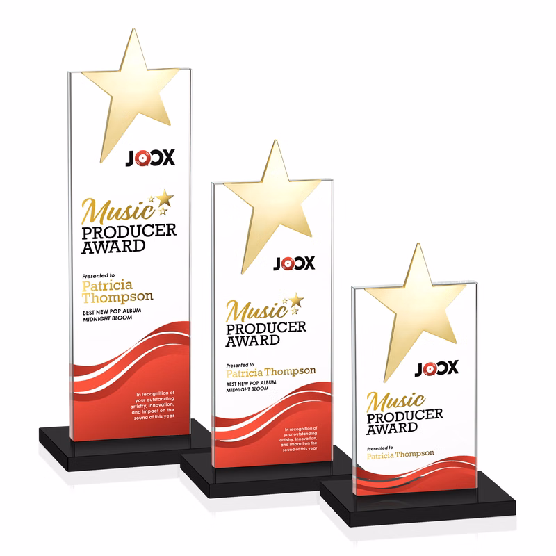 Bryanston Gold Star VividPrint™ Award - Black