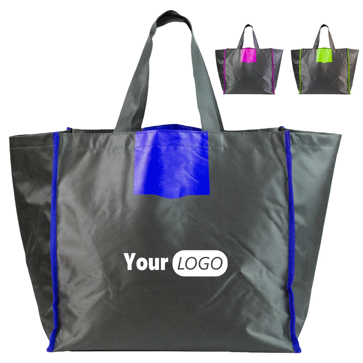 Polyester Large Capacity Environmentally Friendly Full Tote Bag 1