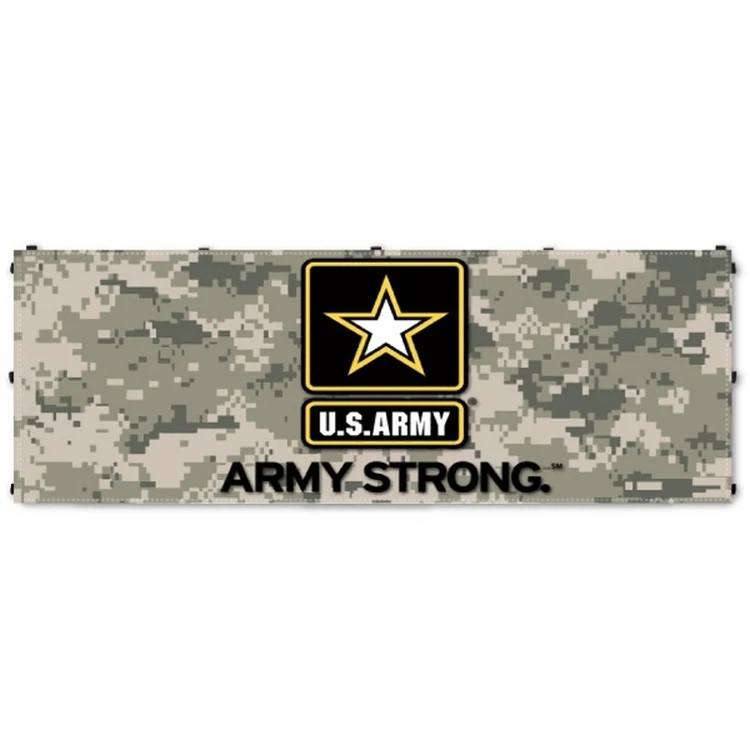 20' Back Wall Outdoor Event Canopy - Full Digital 1